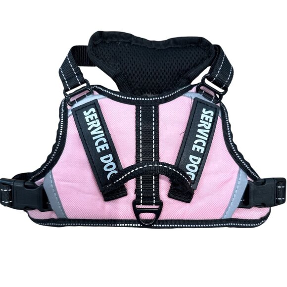 Pink Reflective Dog Harness, size small - Picture 1 of 9